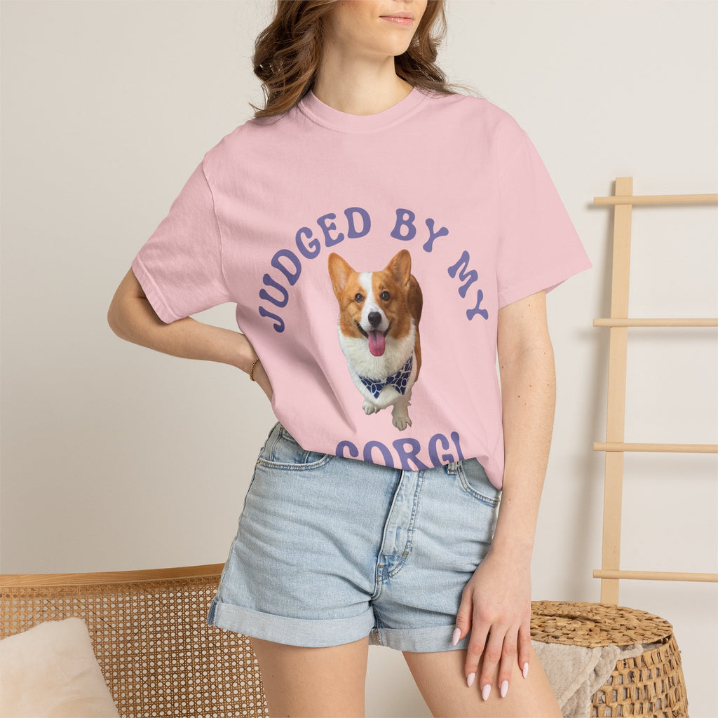 Custom T-Shirt — "Judged By My " Cute Dog Lover Tee