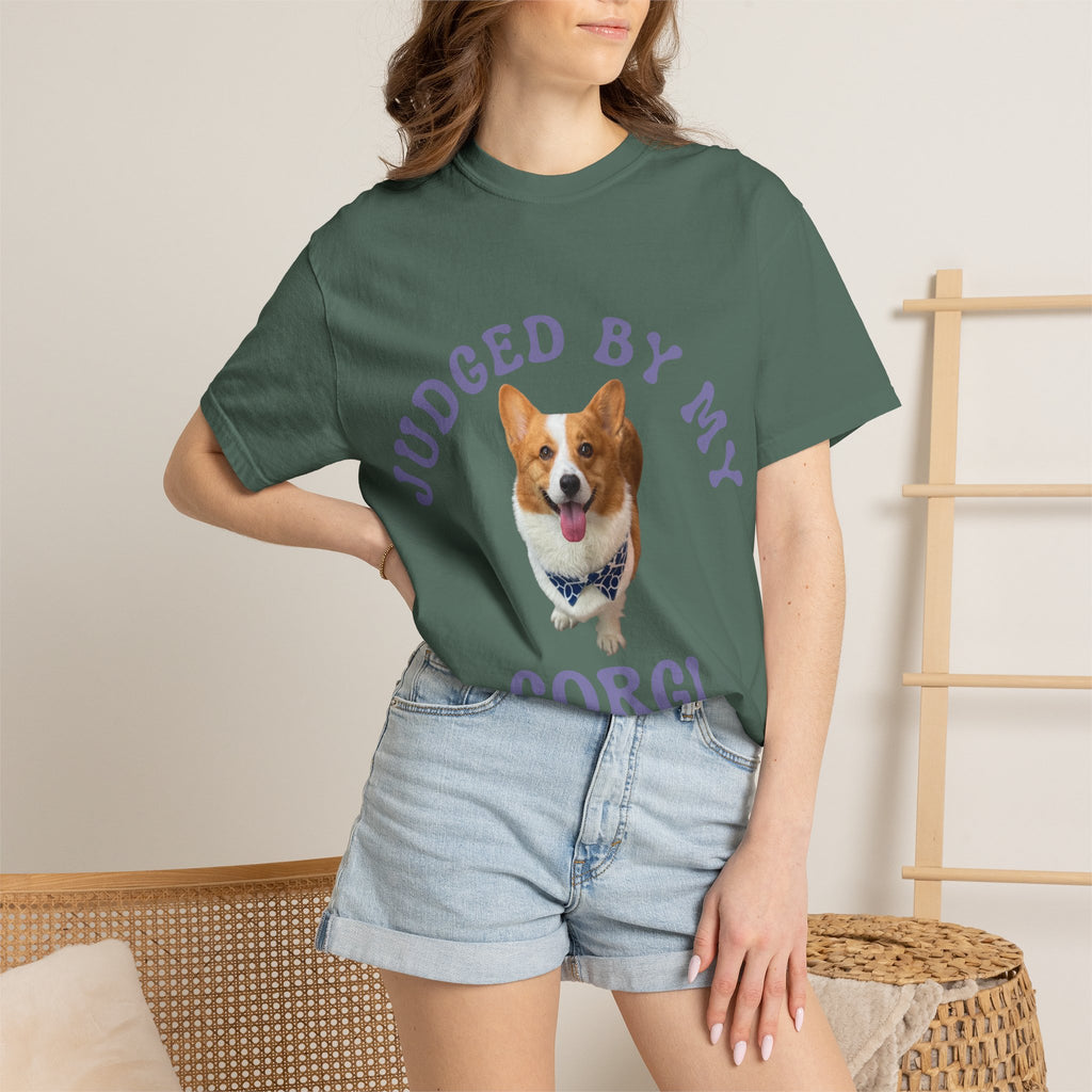 Custom T-Shirt — "Judged By My " Cute Dog Lover Tee