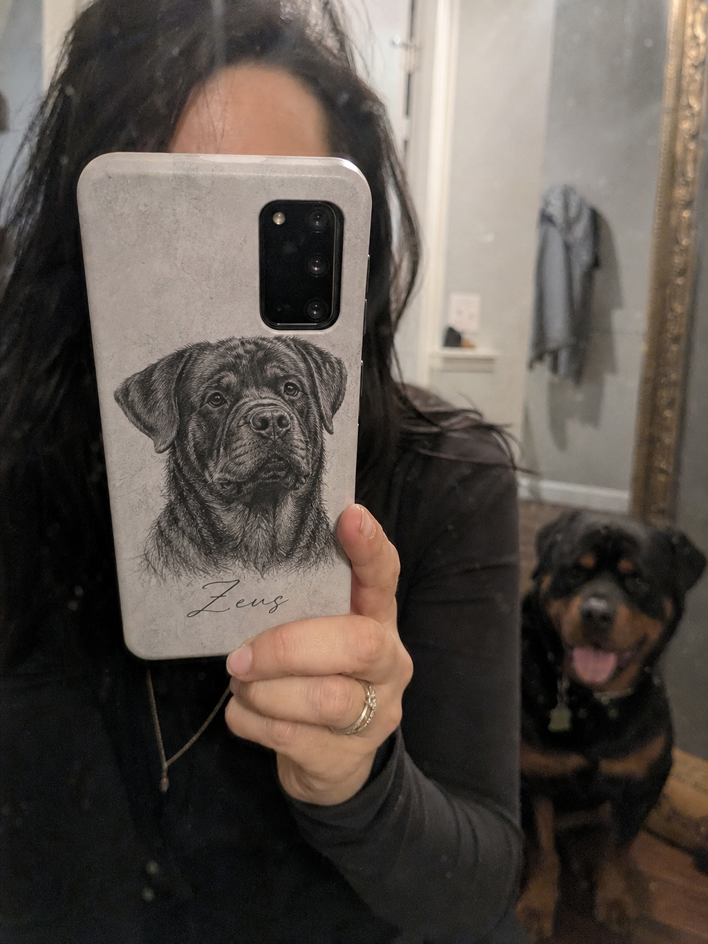 Eco-Friendly Phone Case — Personalized French Bulldog Portrait (Biodegradable)