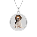 Round Photo Pet Pendant — Personalized Dog Memory Necklace