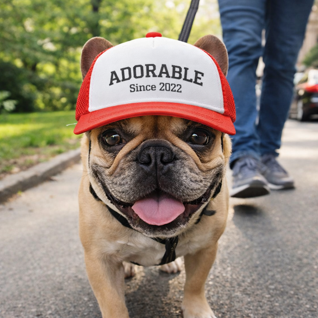 Adorable Since 2022 Trucker Hat-Custom Pet Hat