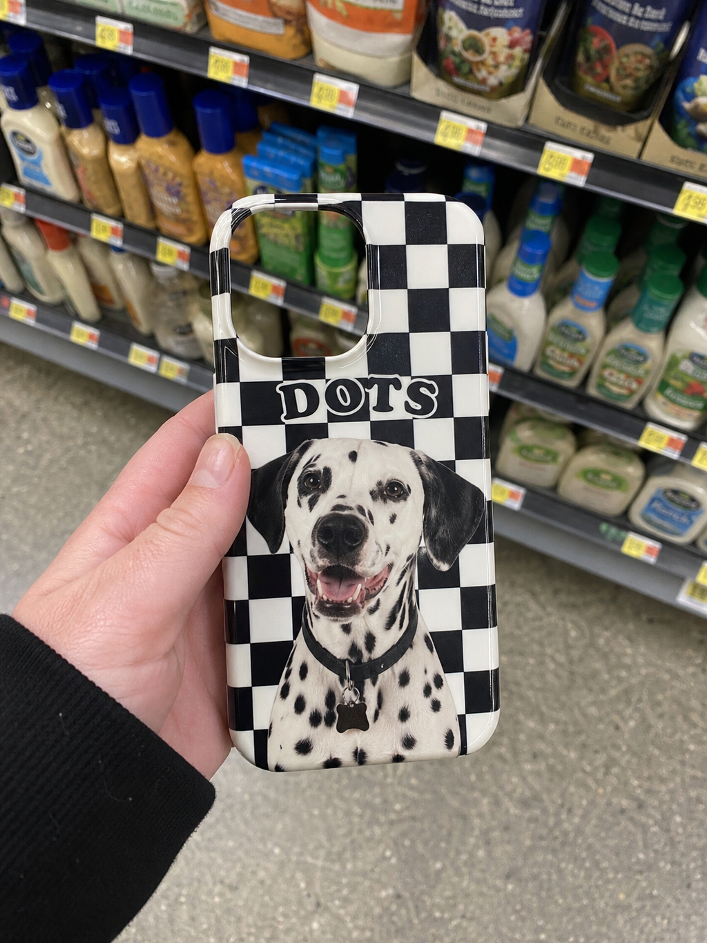 Personalised Pet Portrait Phone Case | Custom Tough Case with Name