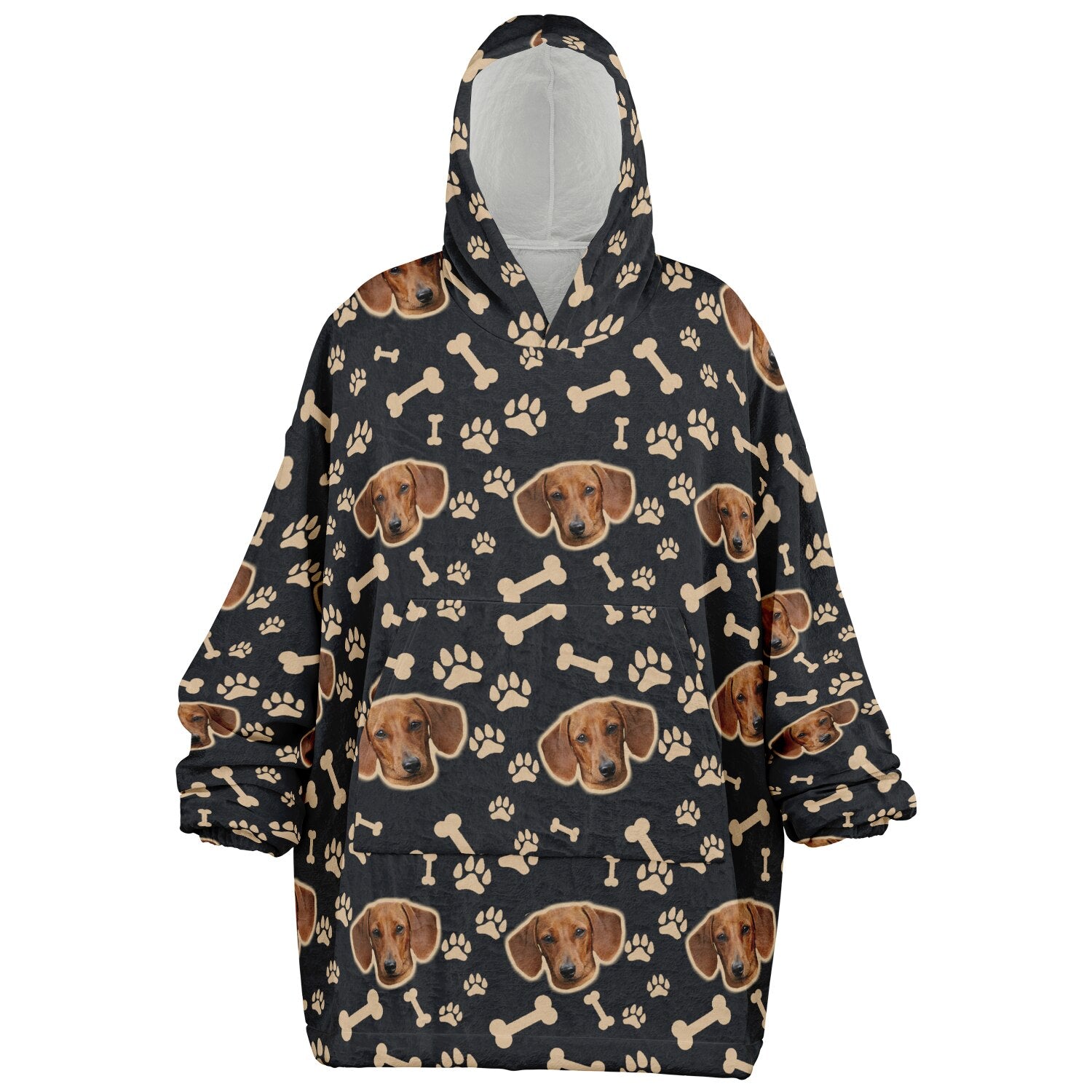 Personalised Pet Snug Hoodie Blanket