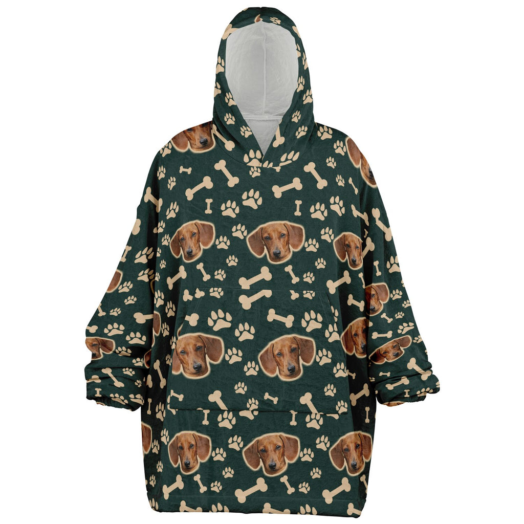 Personalised Pet Snug Hoodie Blanket