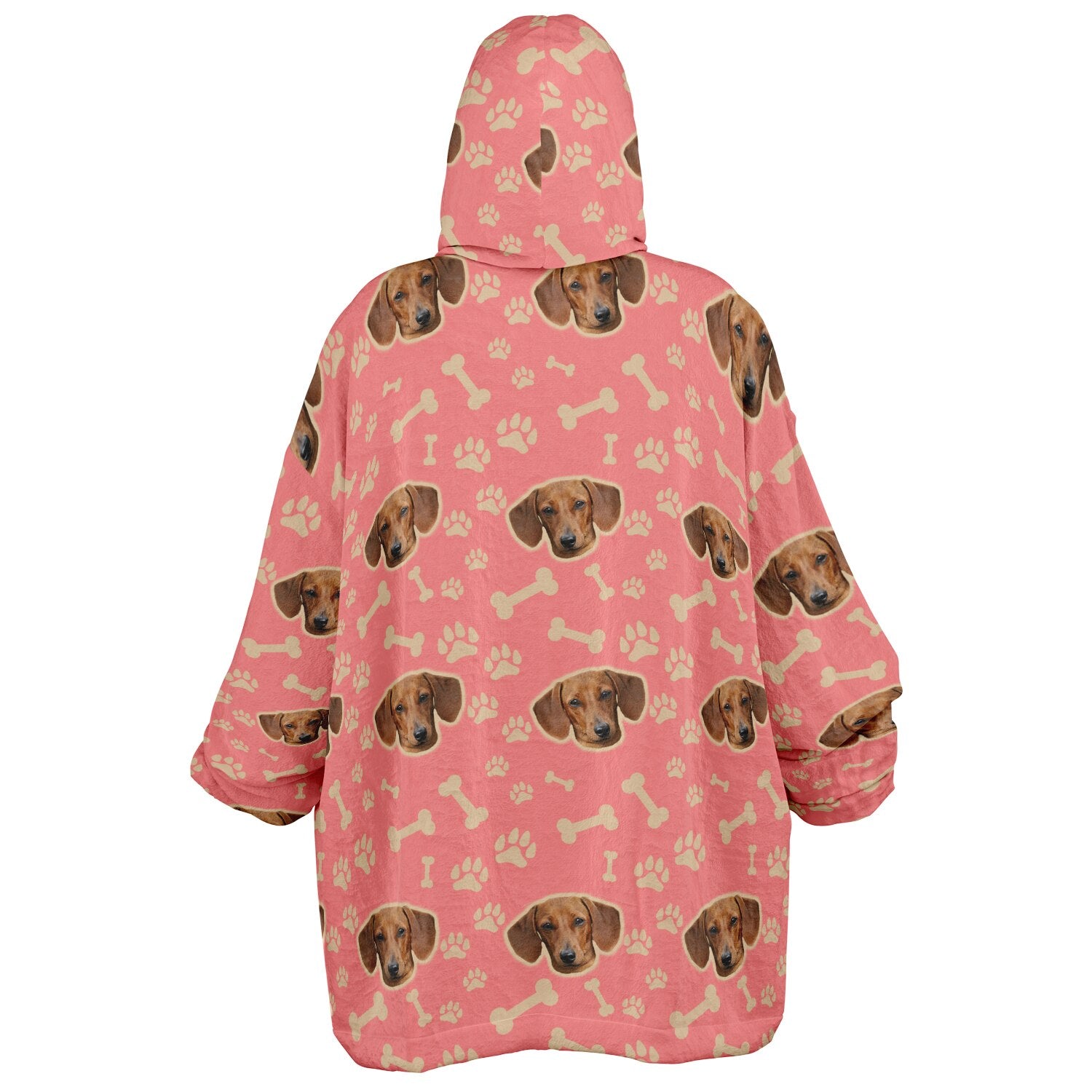 Personalised Pet Snug Hoodie Blanket