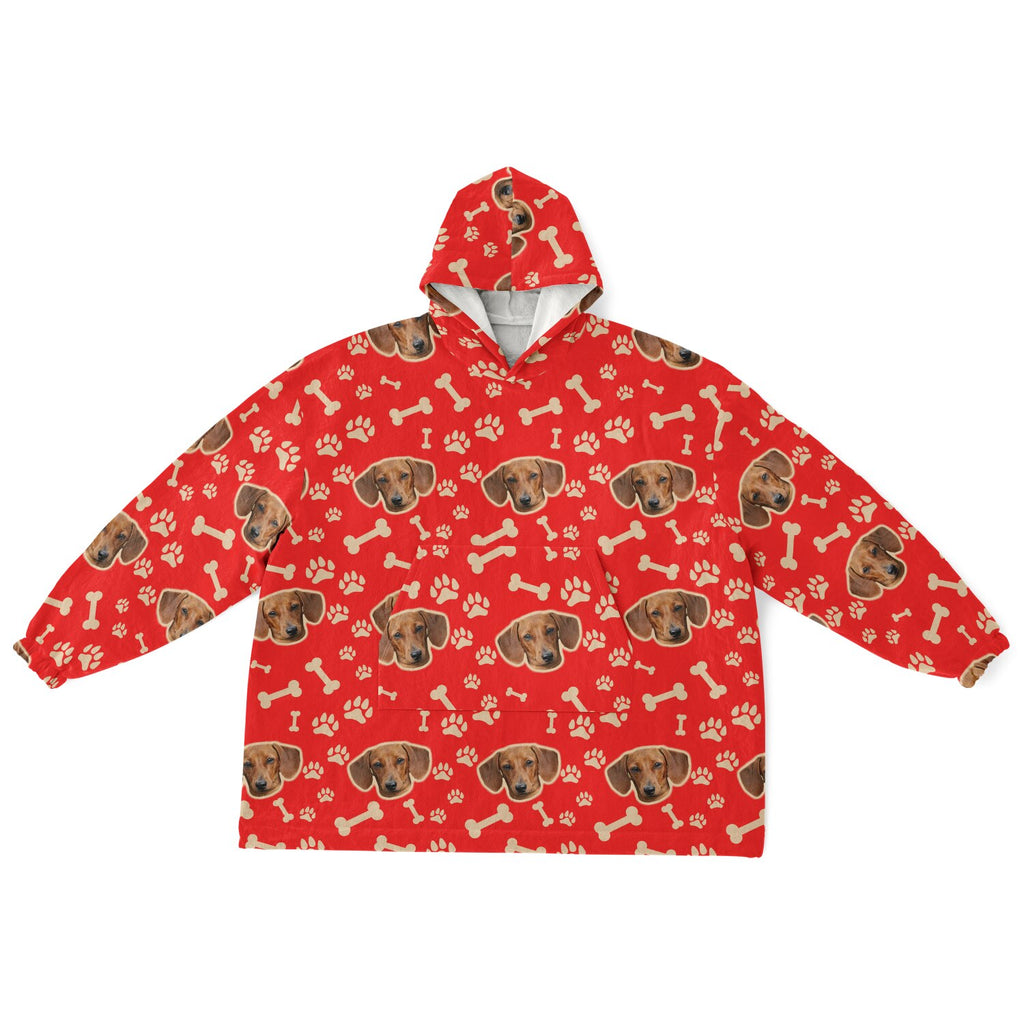 Personalised Pet Snug Hoodie Blanket