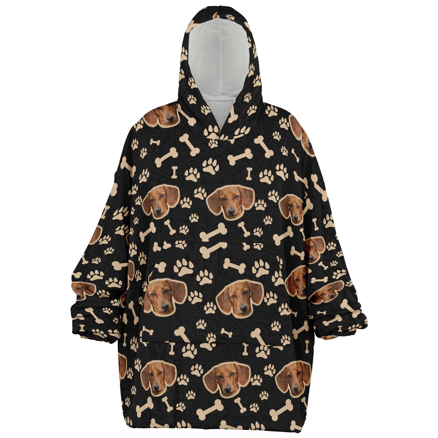 Personalised Pet Snug Hoodie Blanket